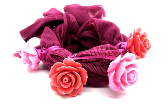 Pink purple bracelet
