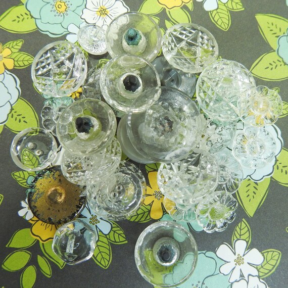 Old vintage buttons