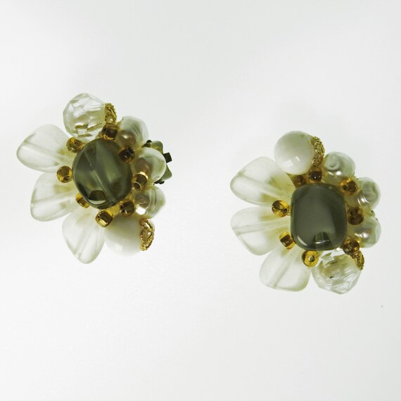 CLIP ON EARRINGS vintage for non pierced ears