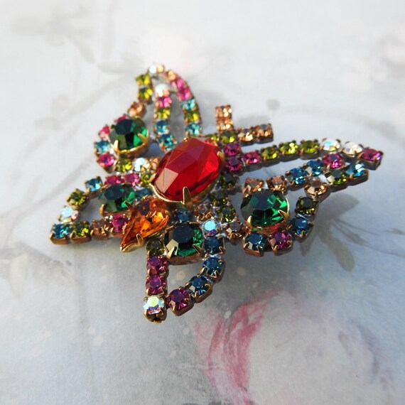 Butterfly charms buttons, Extra large crystal necklacependant jewelry, Oversized Butterfly-shaped crystal button, large coat buttons