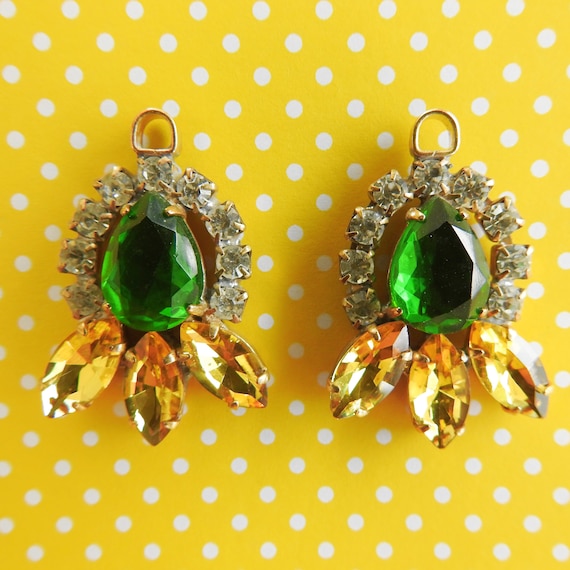 Rhinestone charms for jewelry making