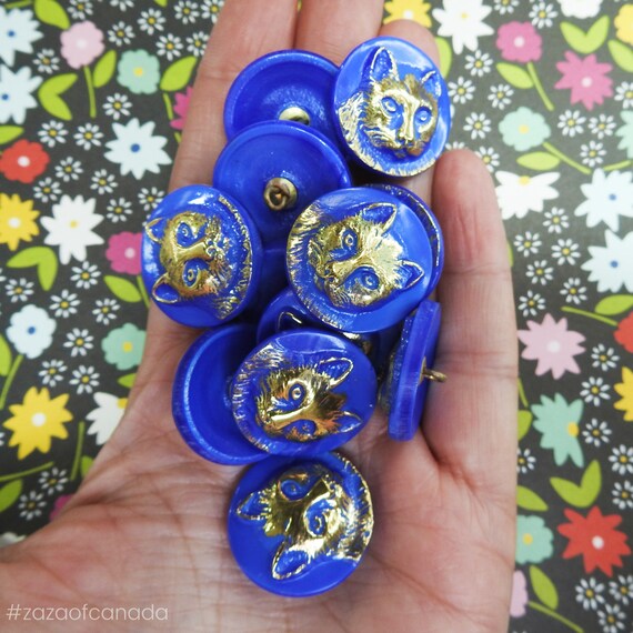 Blue Cat buttons