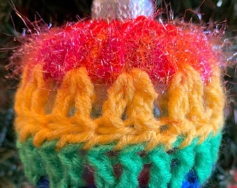 Pride-themed Holiday Baubles