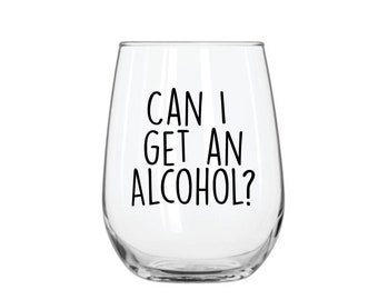 New Girl Nick Miller Inspired Stemless Wine Glass