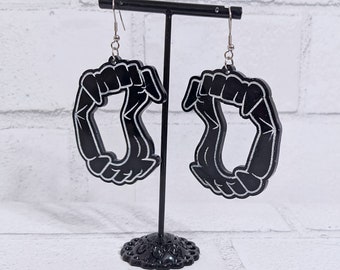 Vampire Fang Earrings