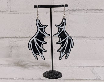 Bat Wing Dangle Earrings