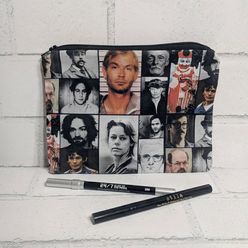 The Original Serial Killer Makeup Bag Cosmetic Bag image 1