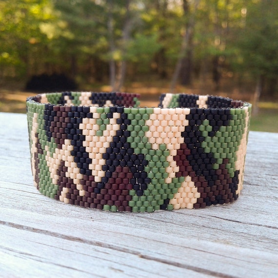 DBS デリカビーズ 15⁄0 カモフラージュ柄 デリカビーズベルト 新色が