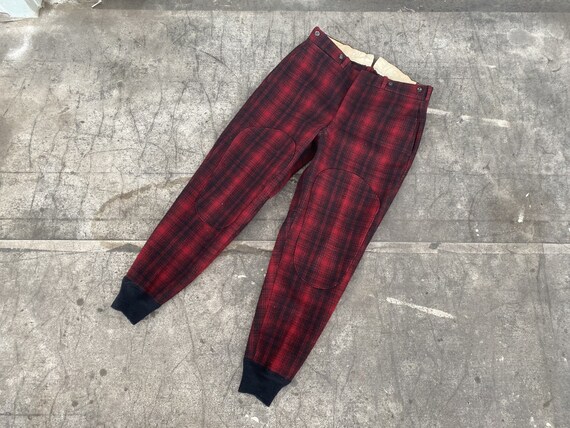 Vintage 50s Woolrich Hunting Pants / 1950s Buffalo