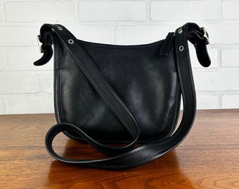 Vintage Leather Legacy Janice Bag in Black