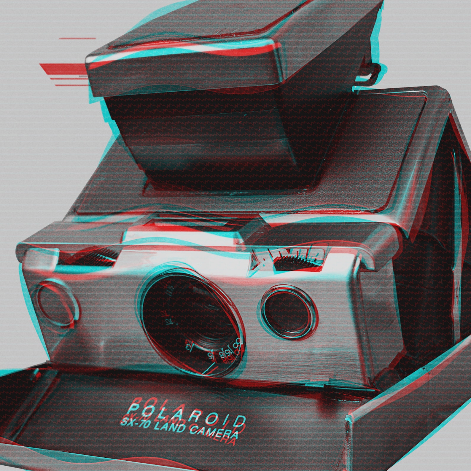 Glitch Cameras Set of 3 Art Prints Etsy