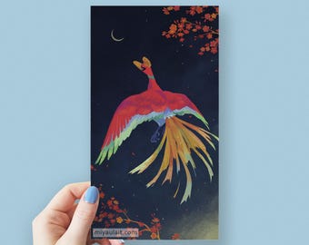 Sky Guardian • 6x11 Inch Print • Matte Linen Finish