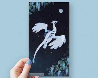 Sea Guardian • 6x11 Inch Print • Matte Linen Finish
