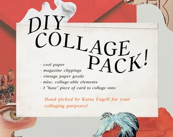 DIY Collage Pack - do-it-yourself collaging kit for all levels