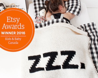 THE ZZZ Baby Blanket