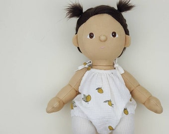 n e w THE SHOULDER TIE Romper for Dinkum Dolls
