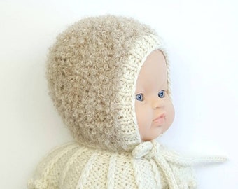 THE BOUCLE BONNET for 34 cm Dolls