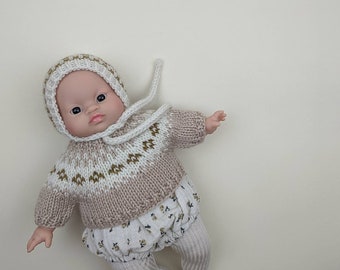 THE FAIRISLE SWEATER for 28 cm Dolls