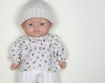 THE COLLAR BLOUSE for 34 cm Dolls