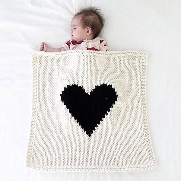 THE HEART Baby Blanket