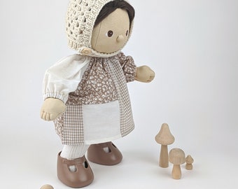 THE PATCHWORK DRESS for Dinkum Dolls