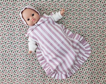 n e w THE RUFFLED  SLEEPSACK for 28 cm Dolls
