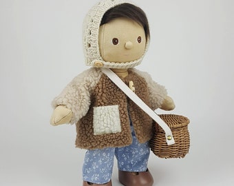 THE SHERPA COAT for Dinkum Dolls