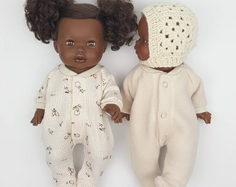 n e w THE FOOTED SNAP sleeper for 34 cm Dolls