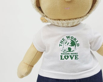 THE LOVE TSHIRT for Dinkum Dolls