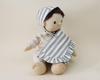 n e w THE RUFFLED SLEEPSACK for Dinkum Dolls
