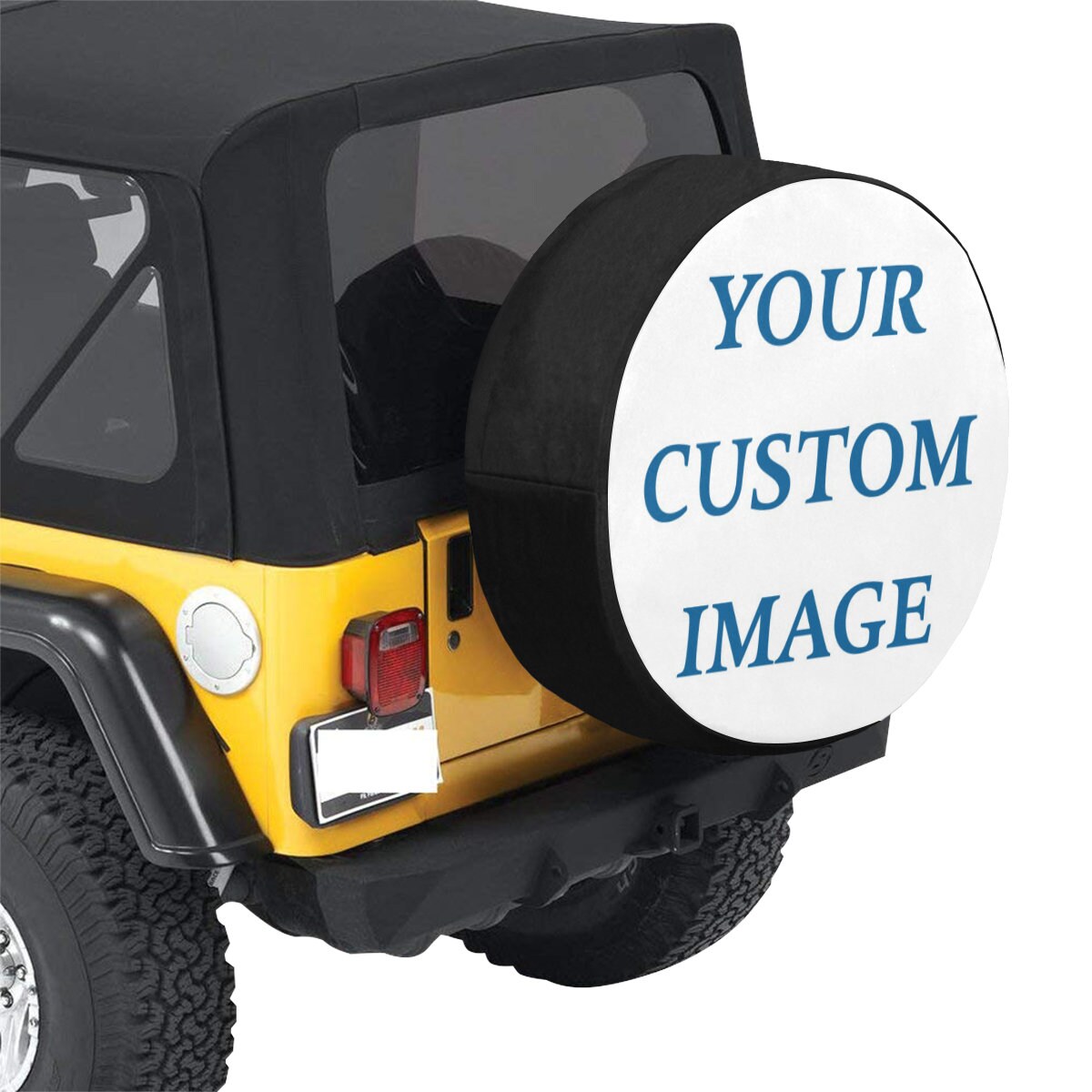 Jeep spare tire cover with backup camera deals