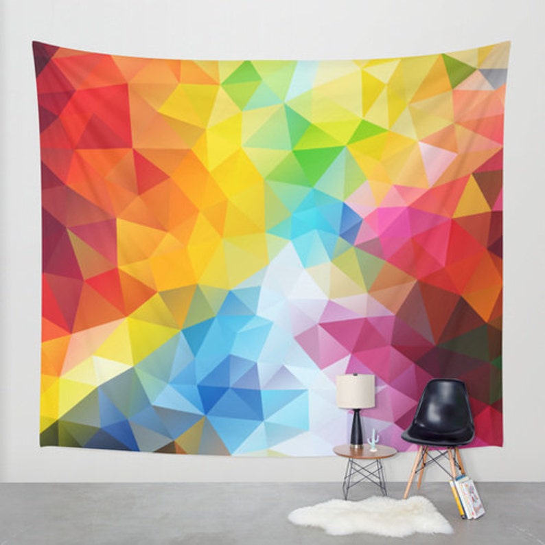 Abstract Tapestry Colorful Tapestry Wall Tapestries Autumn Etsy