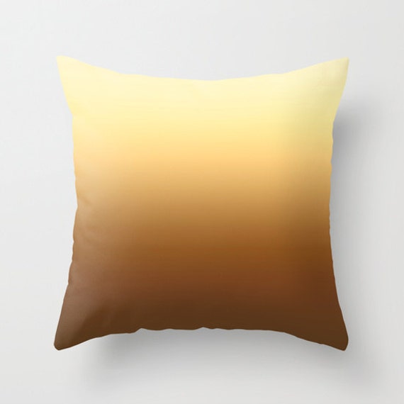 Solid Desert Throw Pillows Modern Minimalist Sunset Decor Etsy