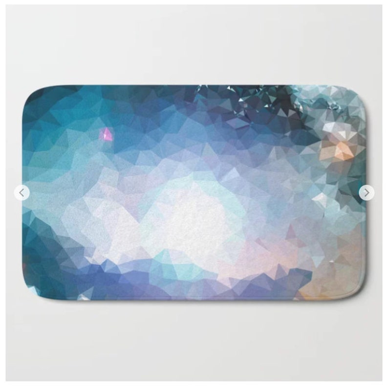 Bath Mat Blue Bath Mat White Bath Mat Grey Bath Mat Geometric Pattern Bath Mat Non Slip Bath Mat Shower Decor Art Bath Mat Printed In Usa Home Living Bathroom Delage Com Br