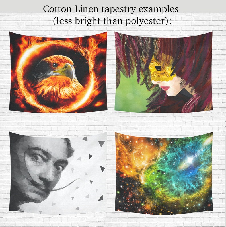 Custom Wall Tapestry Sale Custom Tapestry Hanging Custom Photo Etsy