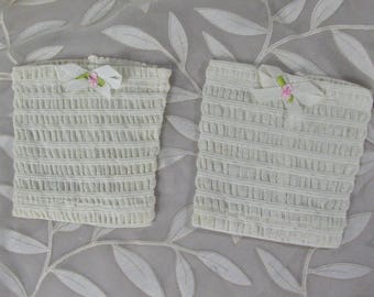 Pair of Authentic Edwardian Women's Garters   RARE FIND!  MINT Condition