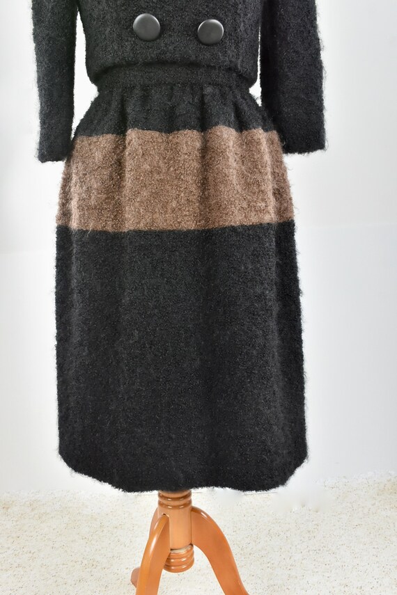 1960s Ferdinando SARMI Mohair Boucle Dress ... so… - image 3