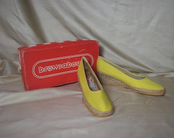 yellow box espadrilles