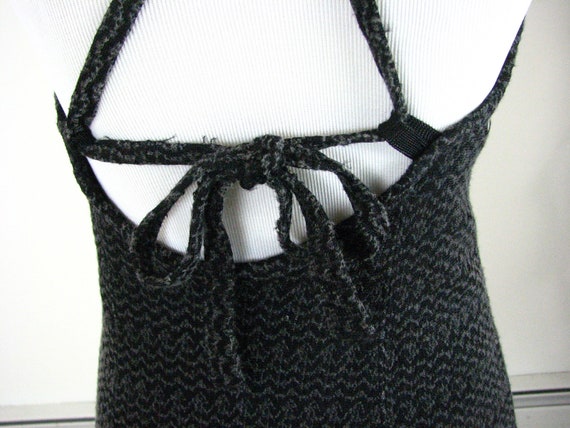 1930s Grey &  Black Knit Swimsuit...,.......... S… - image 6