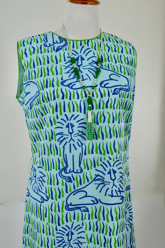1960/70s VESTED GENTRESS Maxi Dress with Friendly