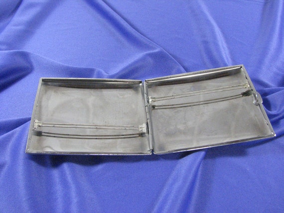 wwii cigarette case 1940s Soldier's Souvenir / WW2 / Memory of Japan & Korea Cigarette case WWII trench creativity