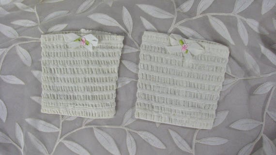 Pair of Authentic Edwardian Women's Garters   RAR… - image 1