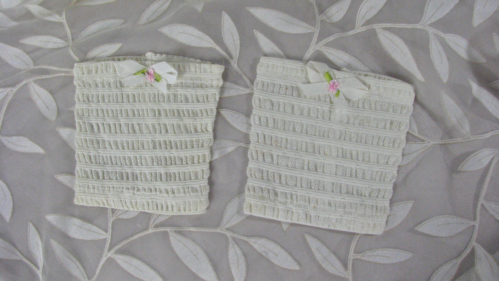 Pair of Authentic Edwardian Women's Garters RARE FIND! MINT Condition
