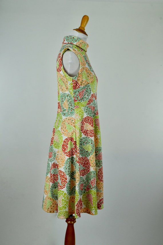 1970s Emilio Borghese  Polyester Knit  Dress ....… - image 2