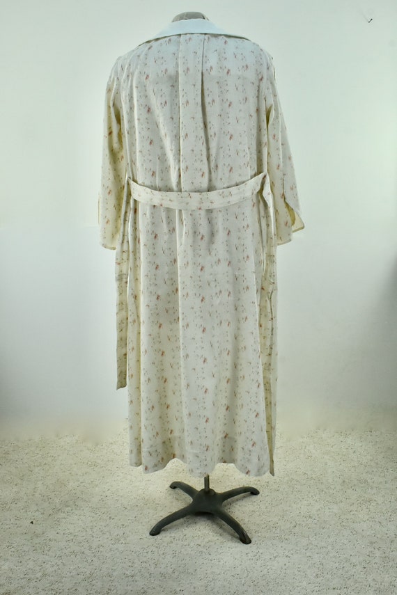 1920/30s Art Deco Textured Cotton Robe........ si… - image 10