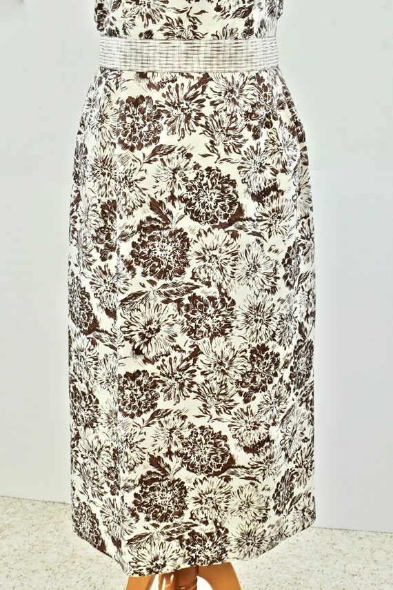 1950s Shantung Silk  Wiggle Dress.......STUNNING … - image 4