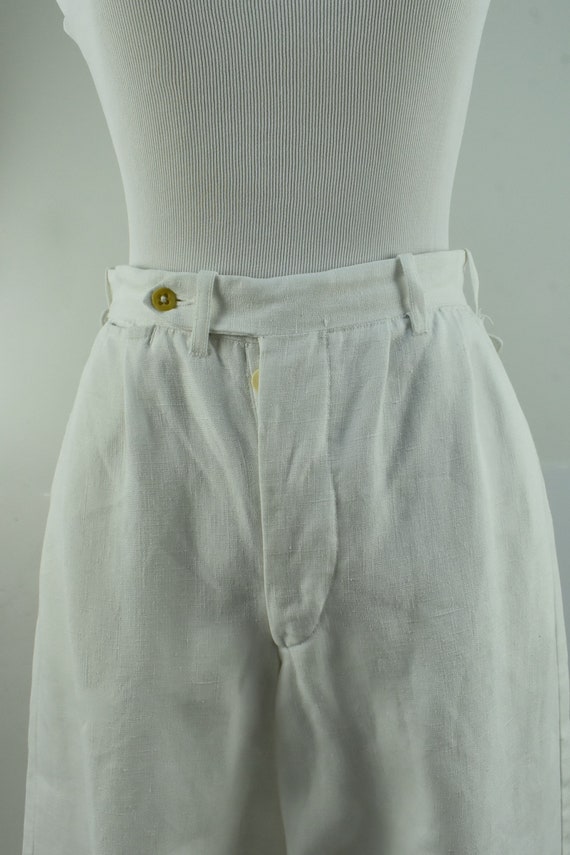 1910/20s  Ivory Linen Knickers.  .....  AUTHENTIC… - image 3