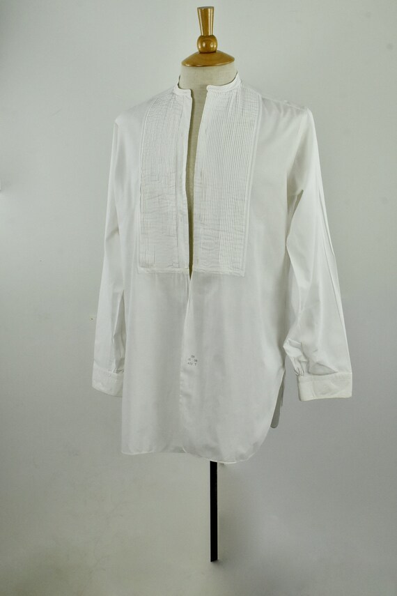 Antique 1920/30s Mens Tuxedo Shirt by 