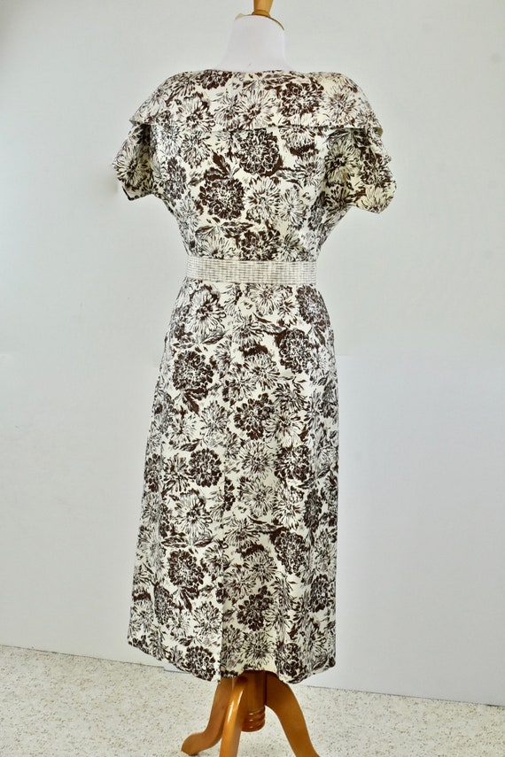 1950s Shantung Silk  Wiggle Dress.......STUNNING … - image 6