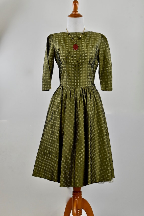 Taffeta Dress 60s